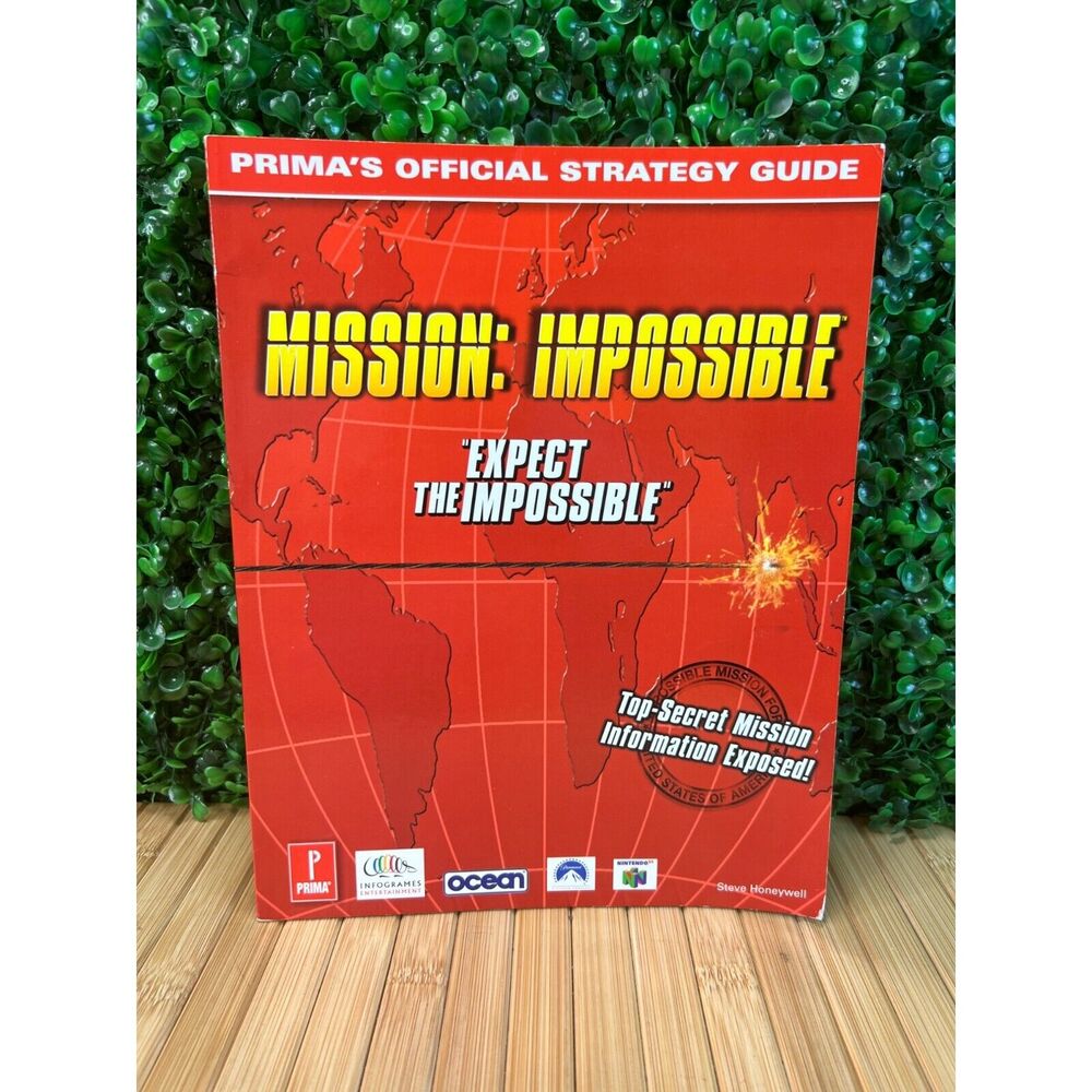 Mission Impossible Official Strategy Guide Prima Games player's video game Books